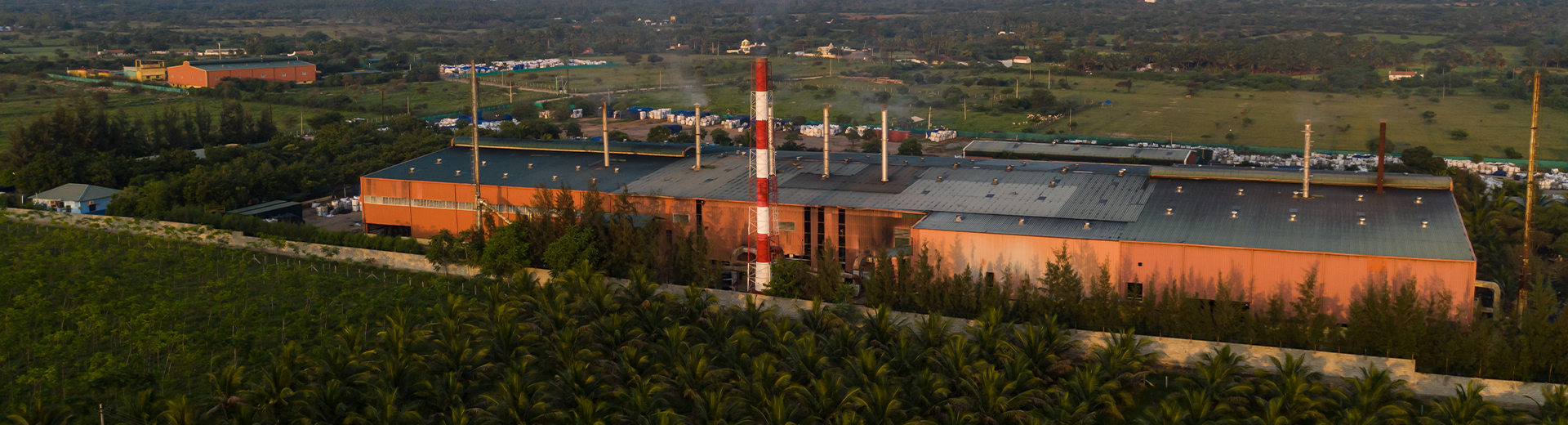 Aerial view of the Black Opal manufacturing facility
